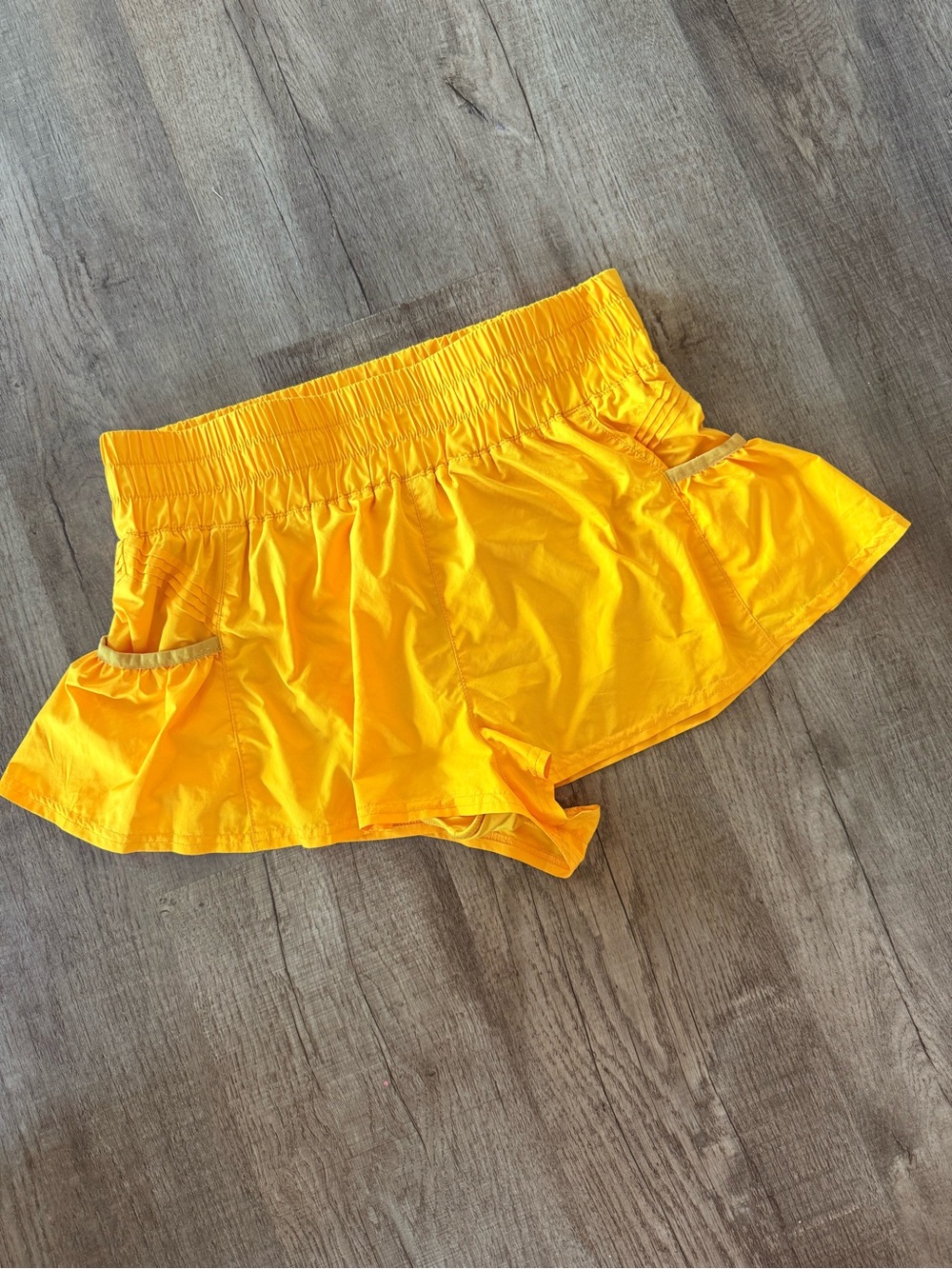 FP Movement by Free People Bright Yellow Athletic Skort Shorts